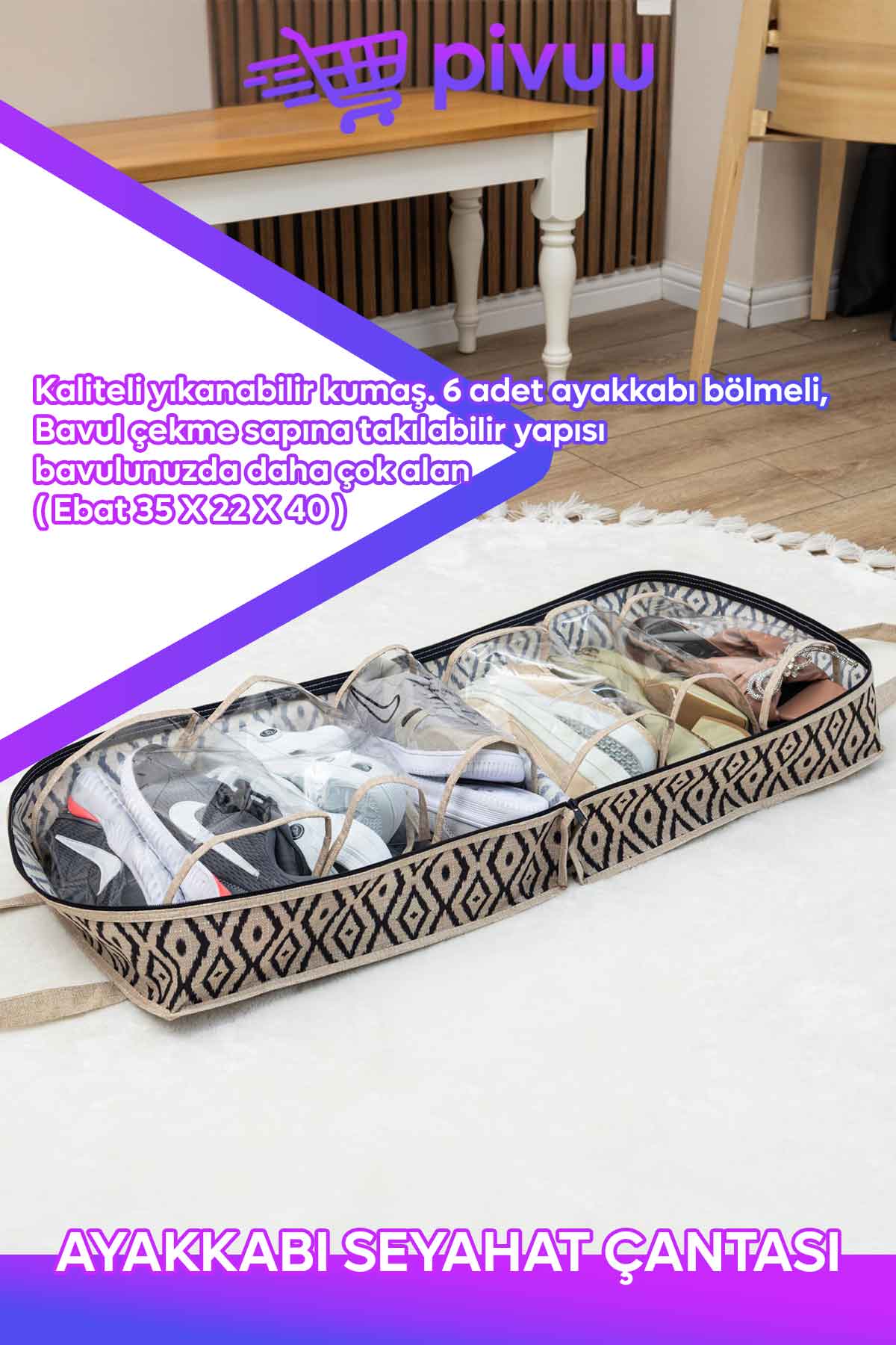 AYAKKABI SEYAHAT ÇANTASI