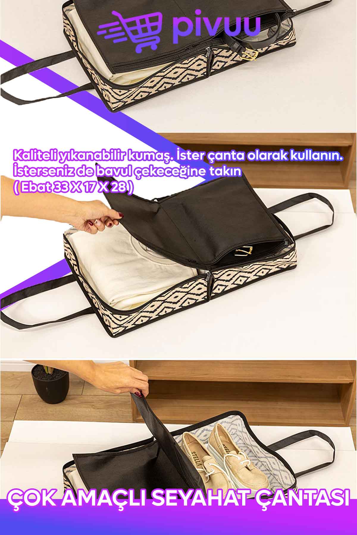 ÇOK AMAÇLI SEYAHAT ÇANTASI