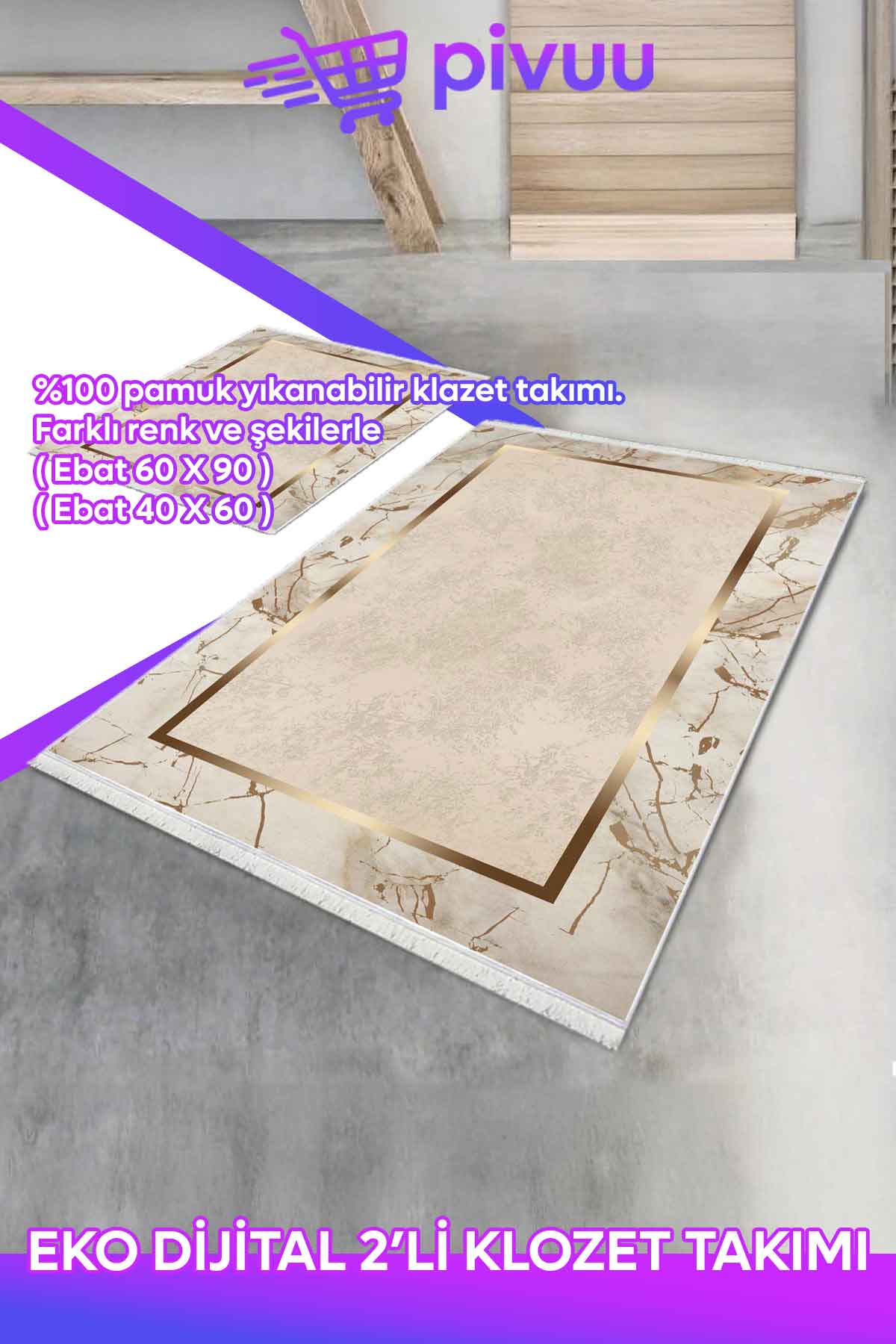EKO DİJİTAL İKİLİ KLOZET TAKIMI