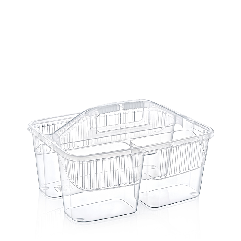 CLASSY ŞEFFAF BÖLMELİ DÜZENLEYİCİ SEPET